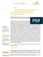 The Implementation of INA-CBGs System Impact on Financial Performance of Public Hospital, the Indonesia Case