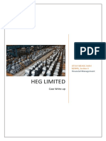 Heg Limited: Case Write-Up