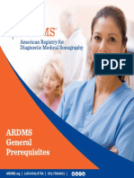 ARDMS General Prerequisites