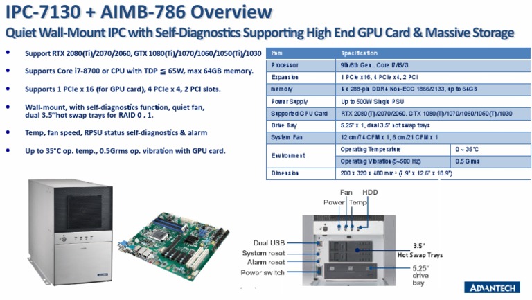 High-Performance Wall-Mount IPC | PDF | Graphics Processing Unit ...