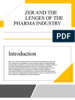 PESTLE & Porter's 5 Forces Analysis - Pfizer & Pharma Industry