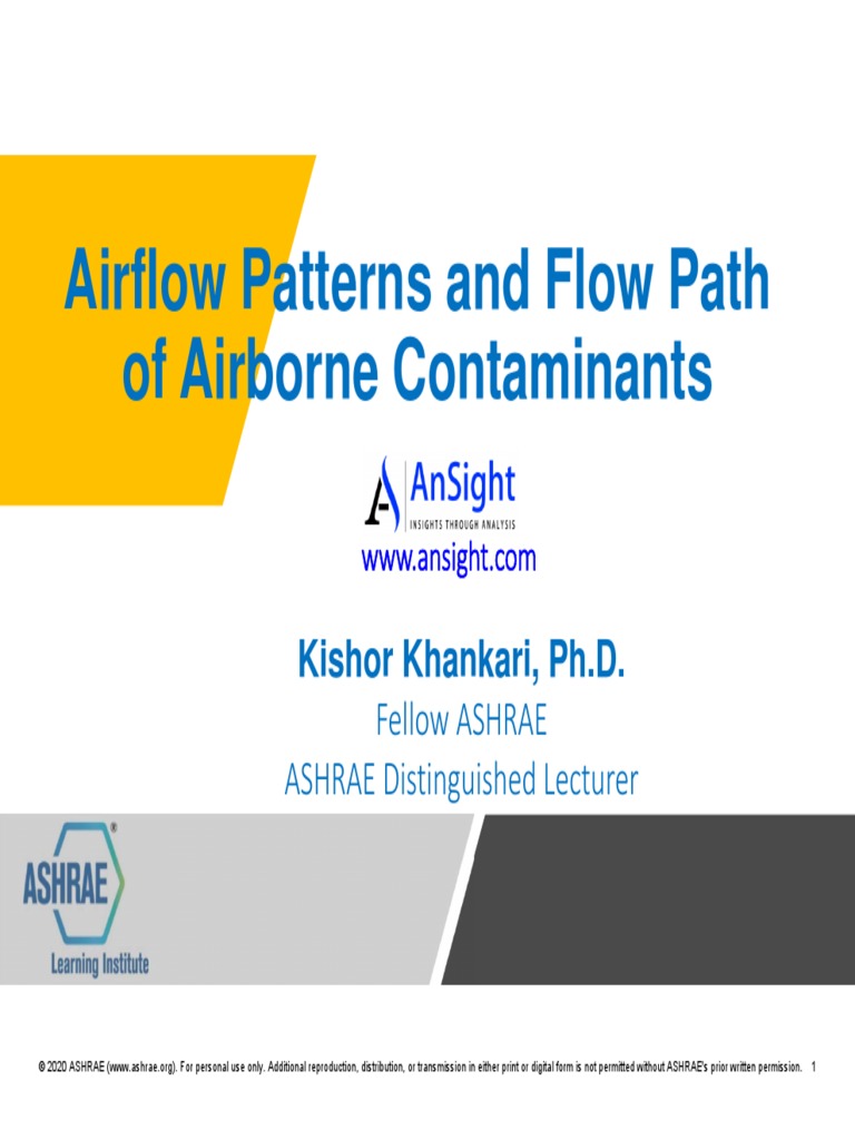 Final - Analysis of Airflow Patterns and Flow Path of Airborne ...