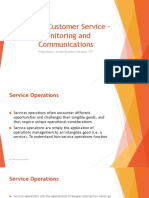 Session 7. Quality Customer Service - Monitoring and Communications PDF