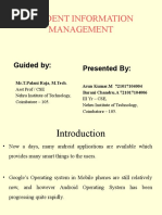 Student Information Management