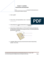 Chapter 8 - Landslides Practice Exam and Study Guide