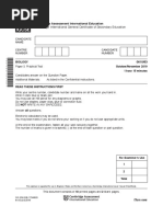 Cambridge International General Certificate of Secondary Education