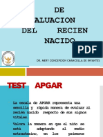 Test de Evaluacion Del Recien Nacido