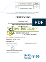 Fumi Integrales Control de Plagas y Seguridad Industrial S