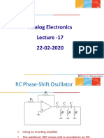 Analog Electronics Lecture - 17 22-02-2020: BITS Pilani, K K Birla Goa Campus