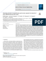 NF and RO For Removal of Toxic Pharmaceticals From Water