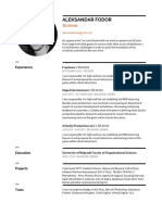 AleksandarFodorCV PDF