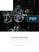 Cocina Peruana Cebiche Peruano