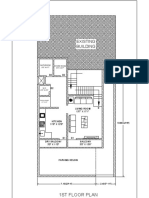 Existing Building: 1St Floor Plan OPTION-01