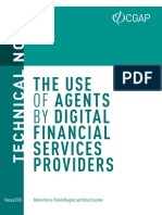The Use Financial Services Providers: of Agents by Digital
