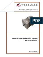 Proact Digital Plus Electric Actuator User Manual