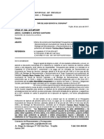 Oficio N 19222017a.g.a.jinforme Disponibilidad Pptal para Atender Pagos Reconoc.x Acumulac - Tiempo SS Reintegro Remuner - Francisco Paredes Cruz