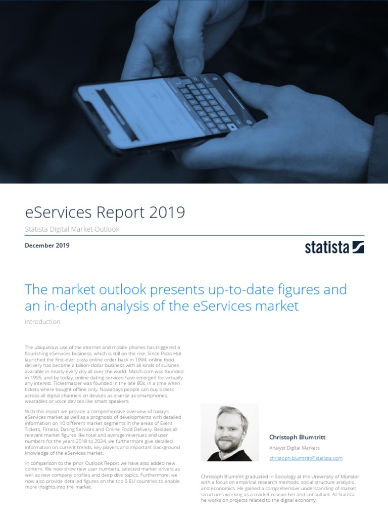 Study Id42306 Eservices-Report PDF | PDF | Internet Access | Social Media