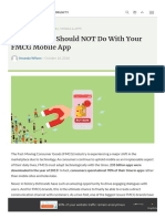 3 Things You Should NOT Do With Your FMCG Mobile App - Business 2 Community PDF