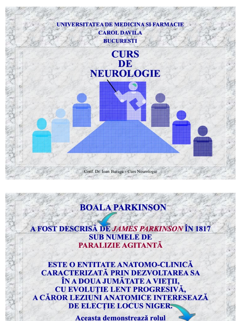 Curs 5 Boala Parkinson