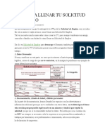 Guía para Llenar Tu Solicitud de Empleo