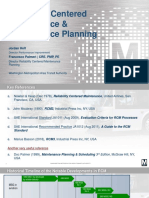 Reliability Centered Maintenance & Maintenance Planning: Jordan Holt