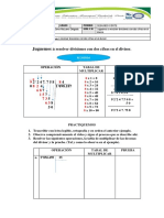 Juguemos A Resolver La Division Entre Dos Números en El Divisor PDF
