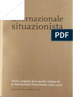 Internacional Situacionista - Sección Italiana PDF