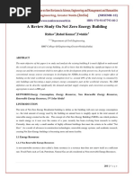 A Review Study On Net Zero Energy Building: Rishav, Rahul Kumar, Twinkle