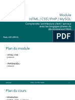 HTML / Css / PHP / Mysql: Comprendre L'architecture Client / Serveur Avec Les Langages Phares Du Développement Web