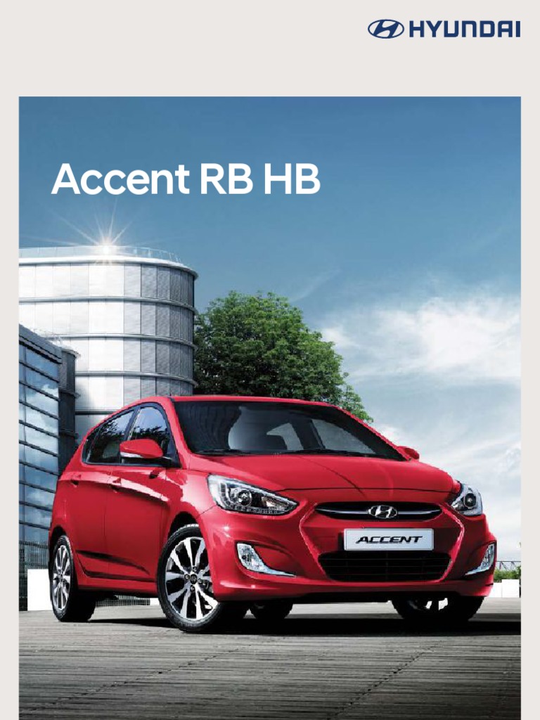 Hyundai Accent Hatchback Ficha Tecnica | PDF | Hatchbacks | Fabricantes de  vehículos de motor, image size:768x1024