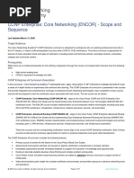 CCNP ENCOR v8 Scope and Sequence