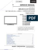 Service Manual: DVB-T / DVB-C (HDTV), Pal / Secam System Colour Television