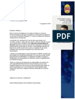 Carta de Presentación