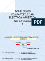 Modelos en Compatibilidad Electromagnetica: Juan C. Fernandez 7