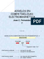 Compatibilidad electromagnética modelos mediciones