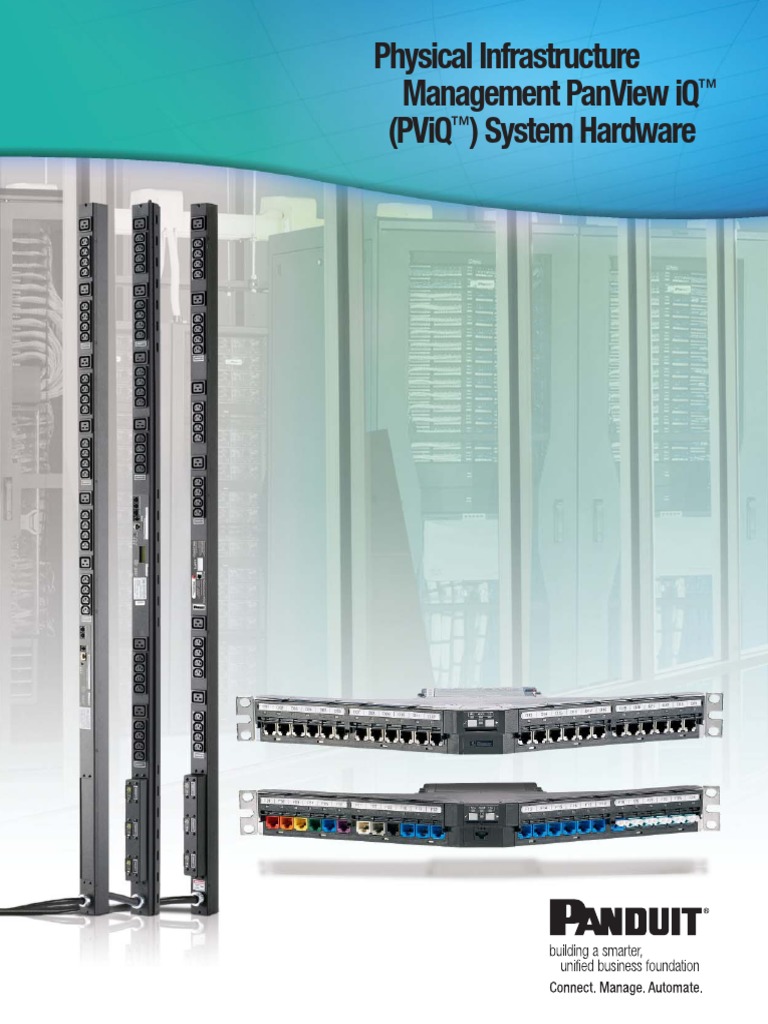 Physical Infrastructure Management Panview Iq (Pviq) System Hardware ...