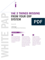 The 3 Things Missing: From Your Erp System