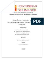 Gestión de procesos UNLTD Lima Sur