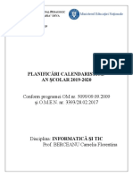 Pagina de Garda Planificari