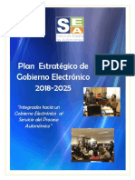 Plan Sea 2018 2025