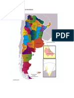 Mapa de Argentinca y Sus Provincias