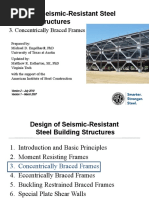 Design of Seismic-Resistant Steel Building Structures: 3. Concentrically Braced Frames