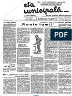 Gazeta Municipală  4 noiembrie 1945