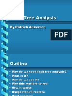 Fault Tree Analysis Patrick Ackerson