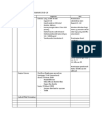Laporan Persiapan Pencegahan Covid