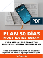 Plan Monetiza Instagram Con MONETIZAGRAM e INSTAMASTER PDF