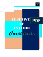 OBJETIVOS DE ESTUDIO CARDIOLOGIA 