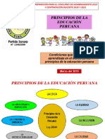 21 Principios Educacion Peruana 2019