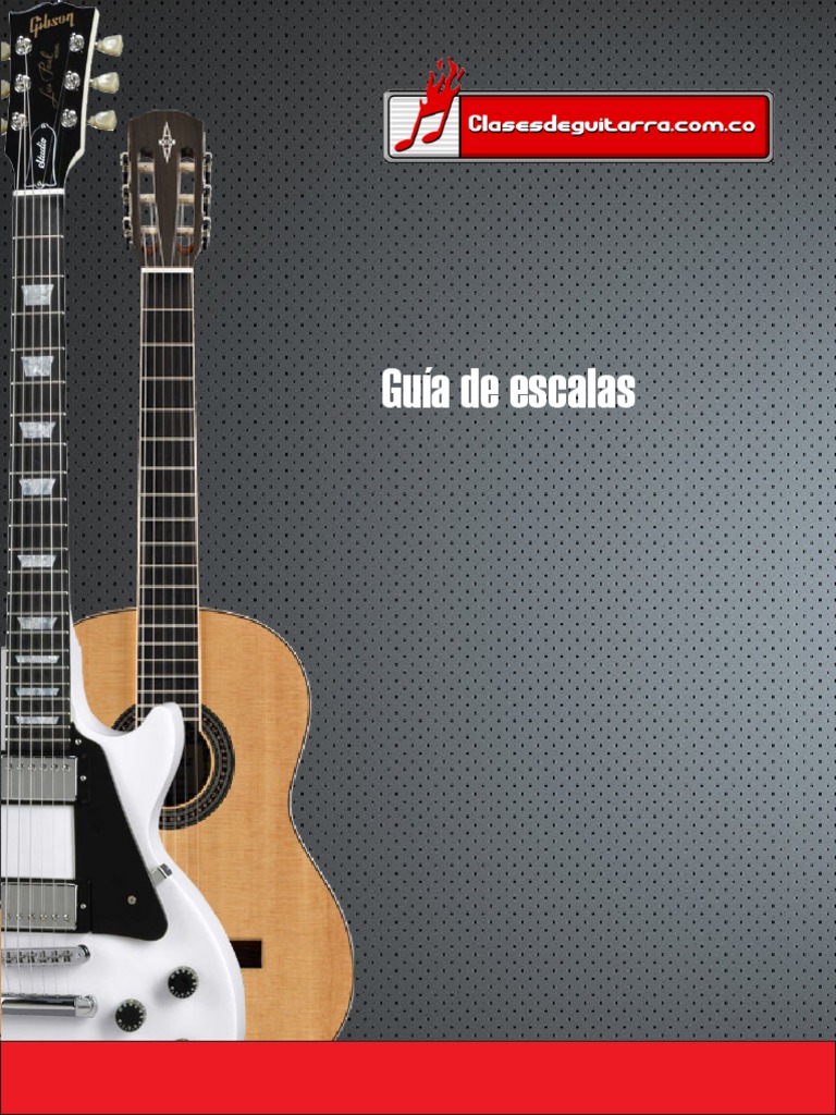 Guía de Escalas para Guitarra PDF | PDF | Artes del Lenguaje y Comunicación