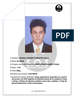 Formulario LEANDRO CAMACHO PDF